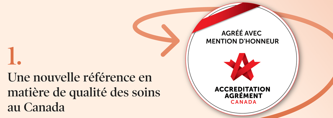 1. Une nouvelle référence en matière de qualité des soins au Canada