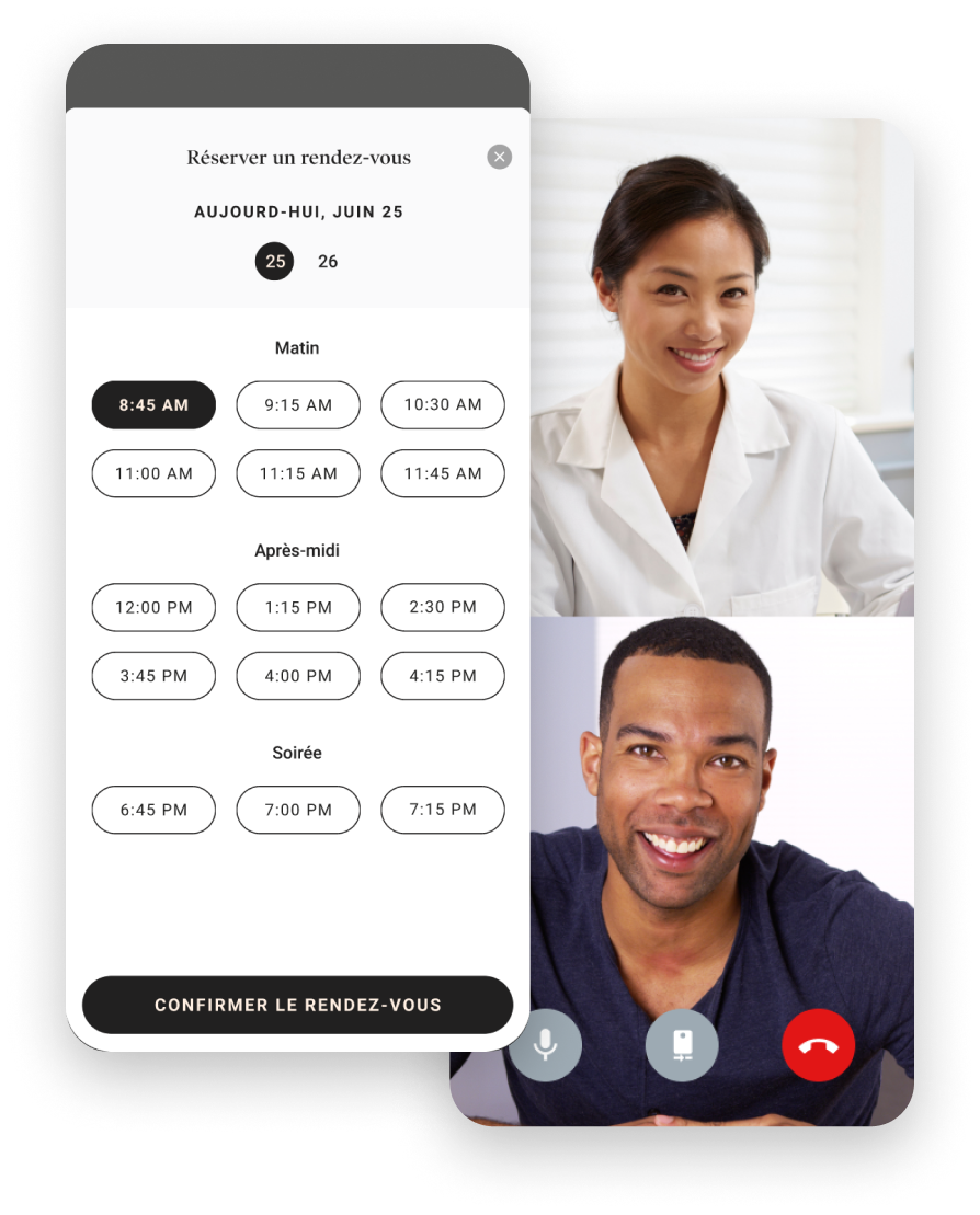 Consultation virtuelle