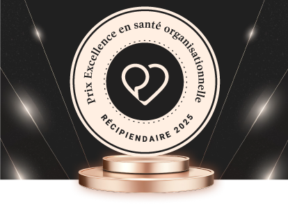 Récipiendaires 2025 du prix Excellence en santé organisationnelle