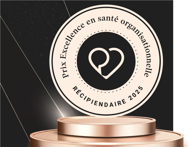 Récipiendaires 2025 du prix Excellence en santé organisationnelle